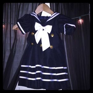 Baby girl sailer dress